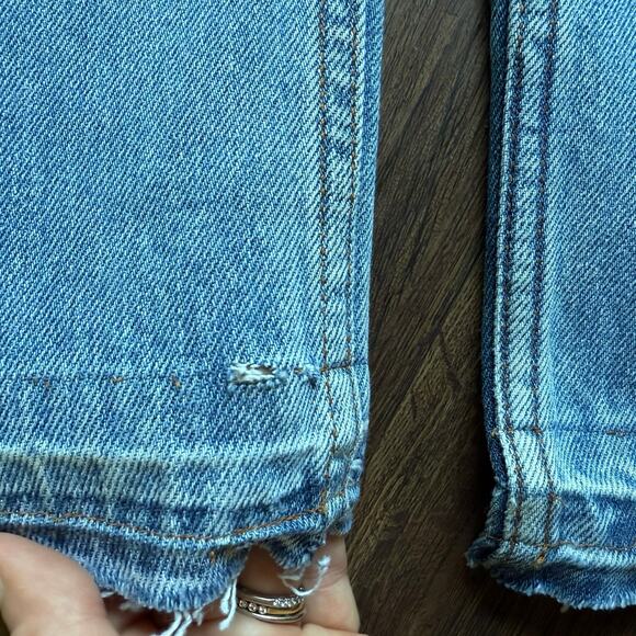 Levi’s 505 Regular Fit Jeans Light Wash Men’s 33x30 Straight Leg Denim - Picture 8 of 10